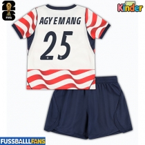 Vereinigte Staaten Patrick Agyemang #25 Heimtrikotsatz Kinder WM 2026 Kurzarm (+ Kurze Hosen)